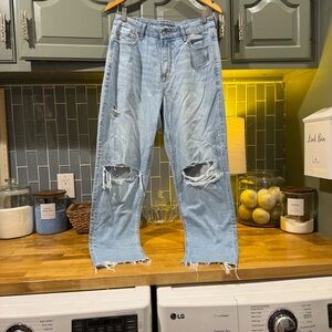 American Eagle Outfitters Light Blue Denim Jeans